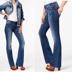 7 For All Mankind Bootcut Rhinestone Pocke…
